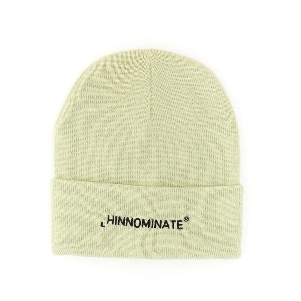 HINNOMINATE Embroidered Logo Beanie Women GREEN Caps & Hats